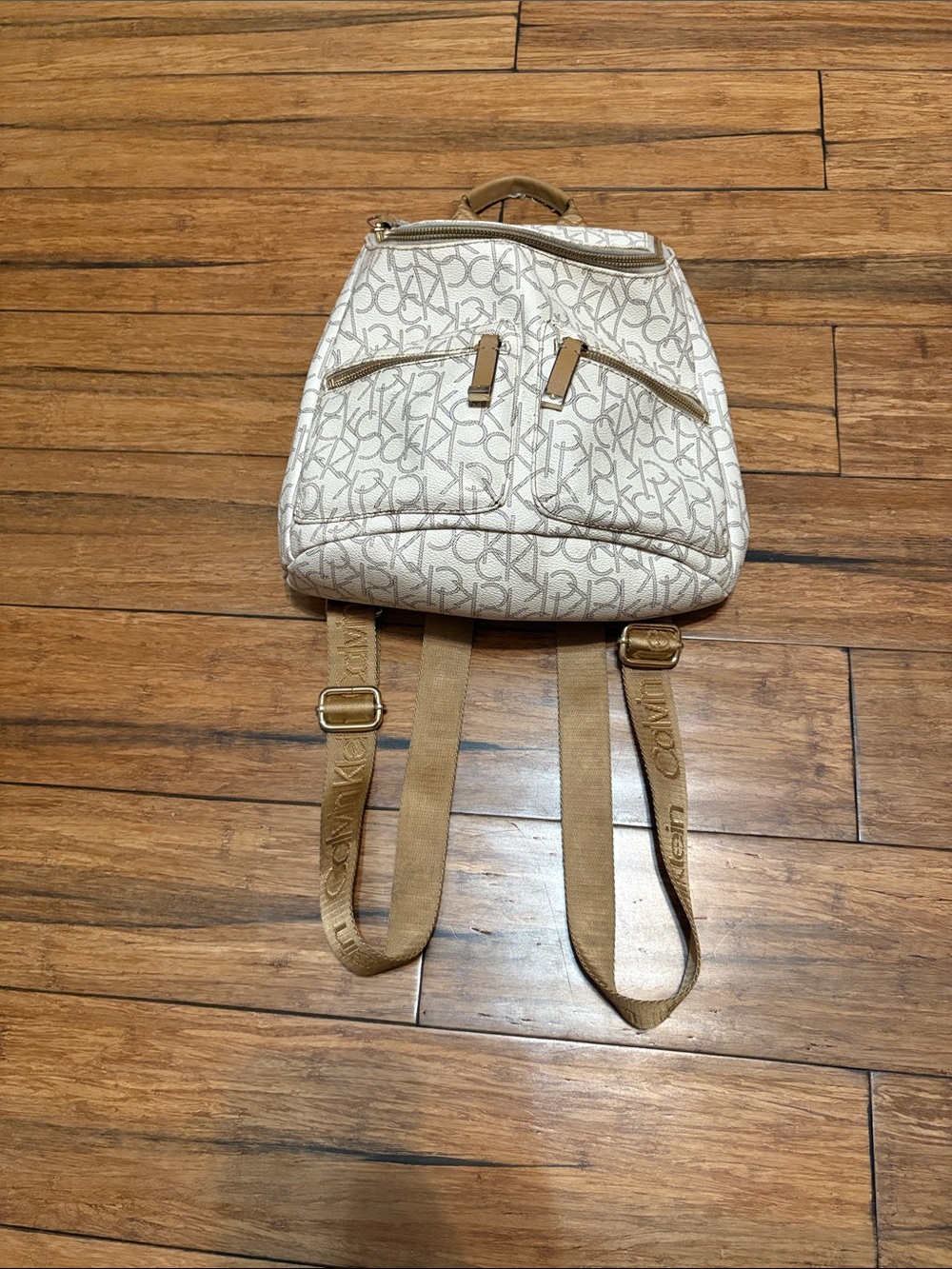 Calvin Klein Hudson Cargo Signature Backpack - Picture 1 of 12
